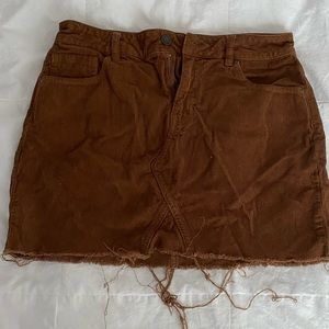 Pacsun Corduroy Mini Skirt, size 26